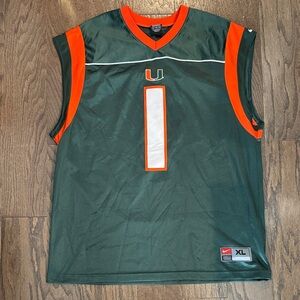 Vintage Miami Hurricanes jersey